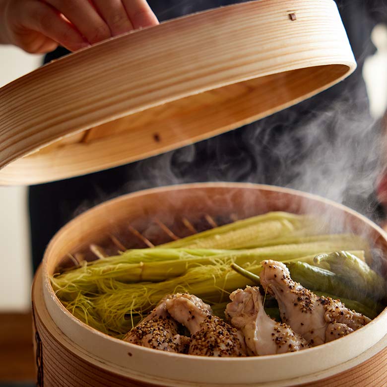 杉中華セイロ 24cm｜DEAN ＆DELUCA【公式】