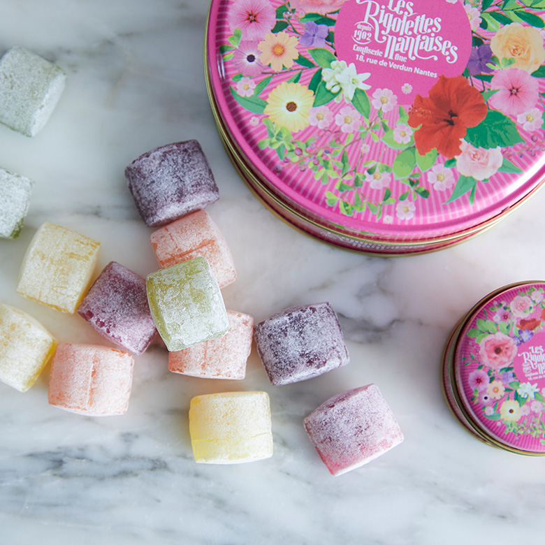 リゴレットナンテーズ ボンボンリゴレット5粒フルール缶 | DEAN