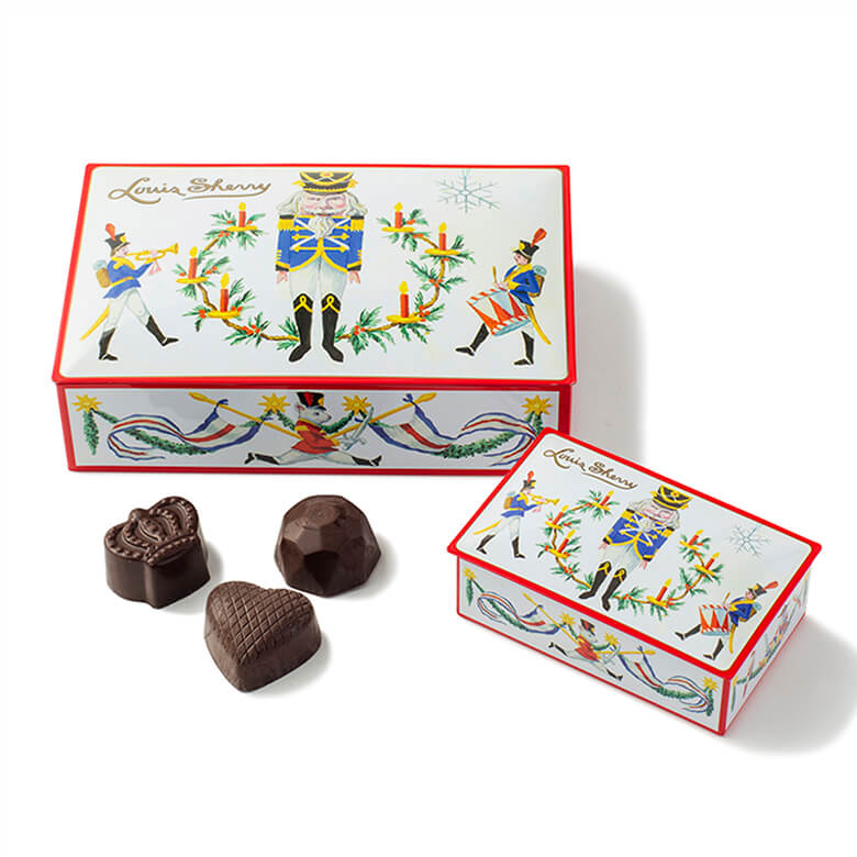 アンティーク ルイスシェリー スミレティン缶　2個 アンティーク ルイスシェリー スミレティン缶 2個 2-Piece Tins