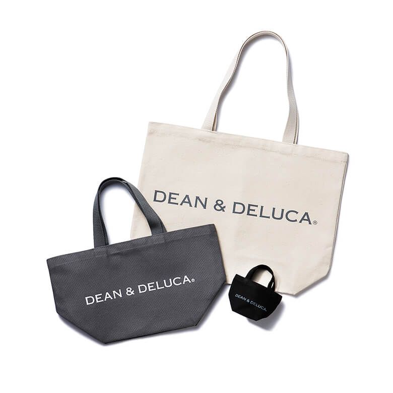DEAN & DELUCA トートバッグチャコールグレー ミニ | DEAN & DELUCA
