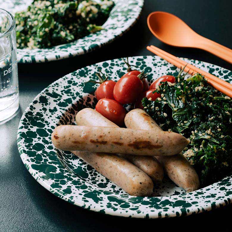 koziol スプーン＆チョップスティックセット Exclusive Orange| DEAN