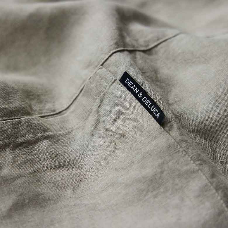 DEAN & DELUCA リネンフルエプロンナチュラル | DEAN & DELUCA