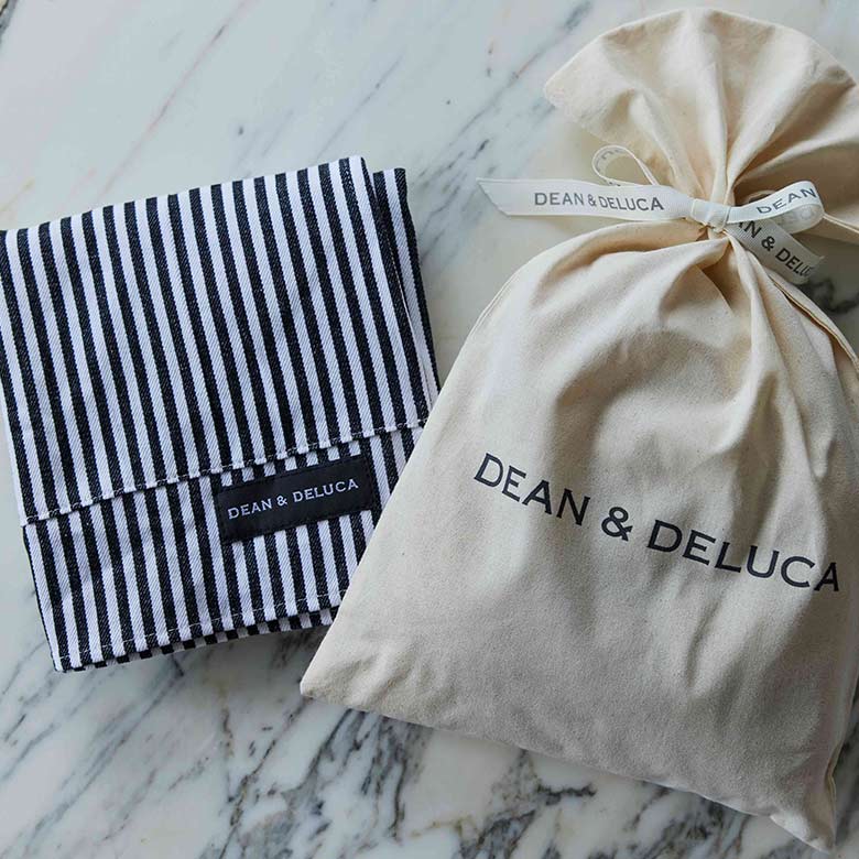 DEAN & DELUCA サロンエプロン ショート ストライプ | DEAN DEAN & DELUCA サロンエプロン ショート ストライプ | DEAN