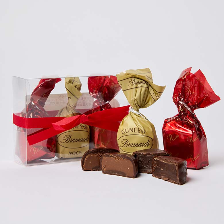 Bramardi　ラム×クルミ　チョコレート3pcs