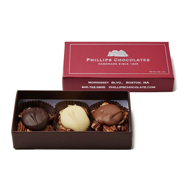 フィリップスキャンディーハウス タートルチョコレートボックス3粒入