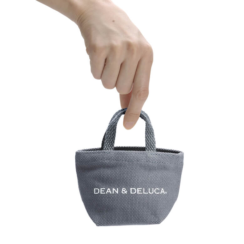 DEAN & DELUCA トートバッグチャコールグレー ミニ | DEAN & DELUCA