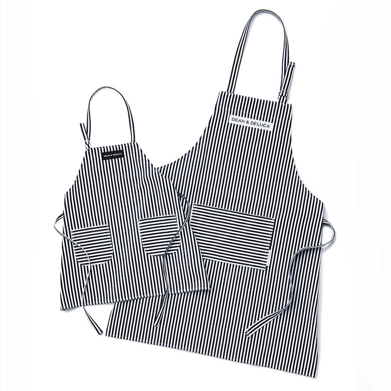 オンラインストア限定】DEAN & DELUCA ファミリーストライプエプロン