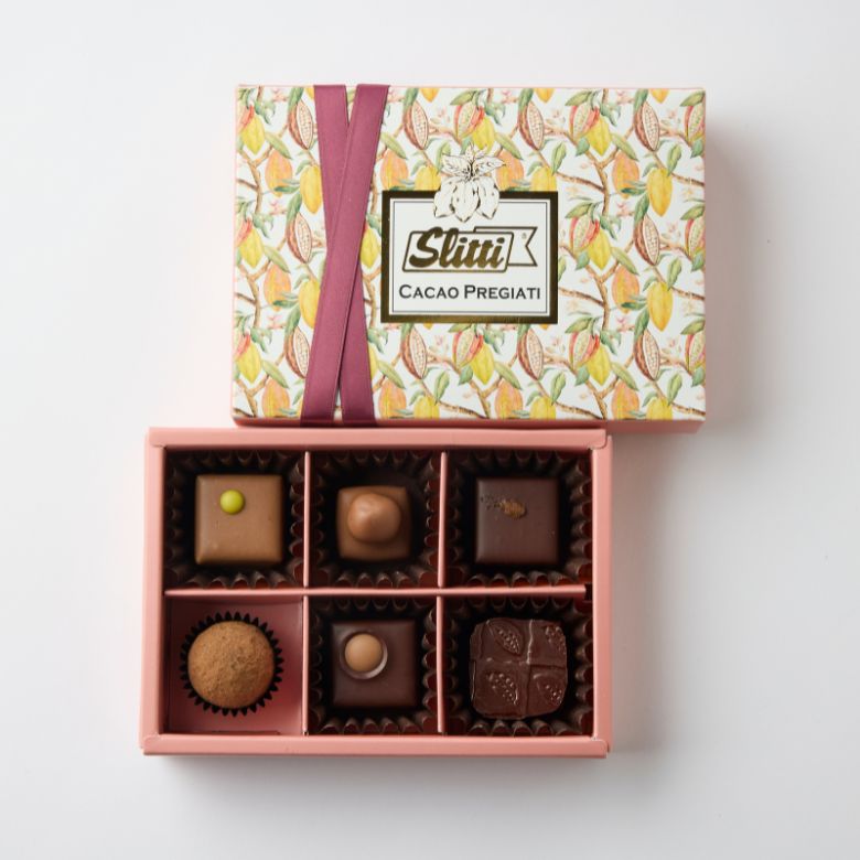 スリッティ プラリネアーティザナルアソート チョコレート6粒入り