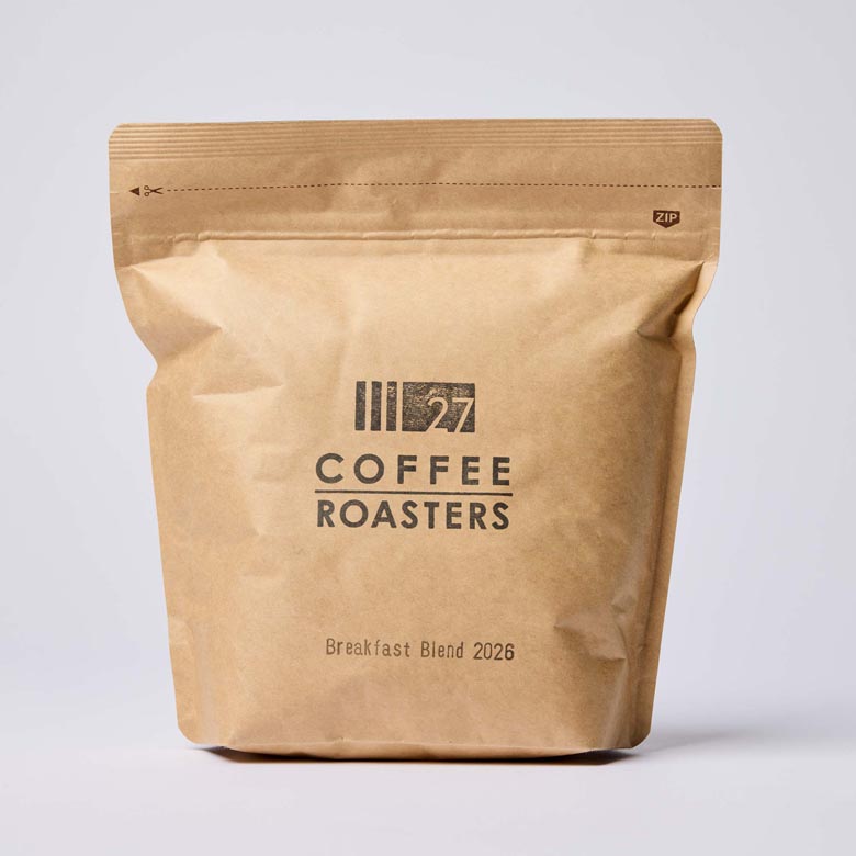 27 COFFEE ROASTERS ブレックファストブレンド 豆200g / 中煎り｜DEAN