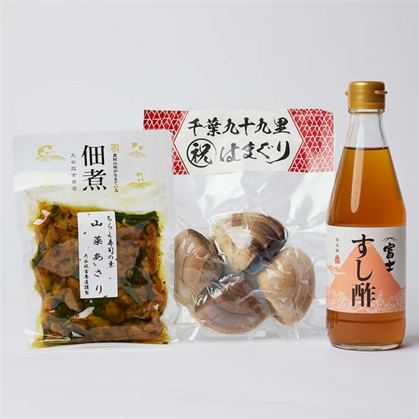 山菜あさりのちらし寿司セット