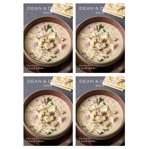 クラムチャウダースープ4点セット | DEAN & DELUCA【公式】