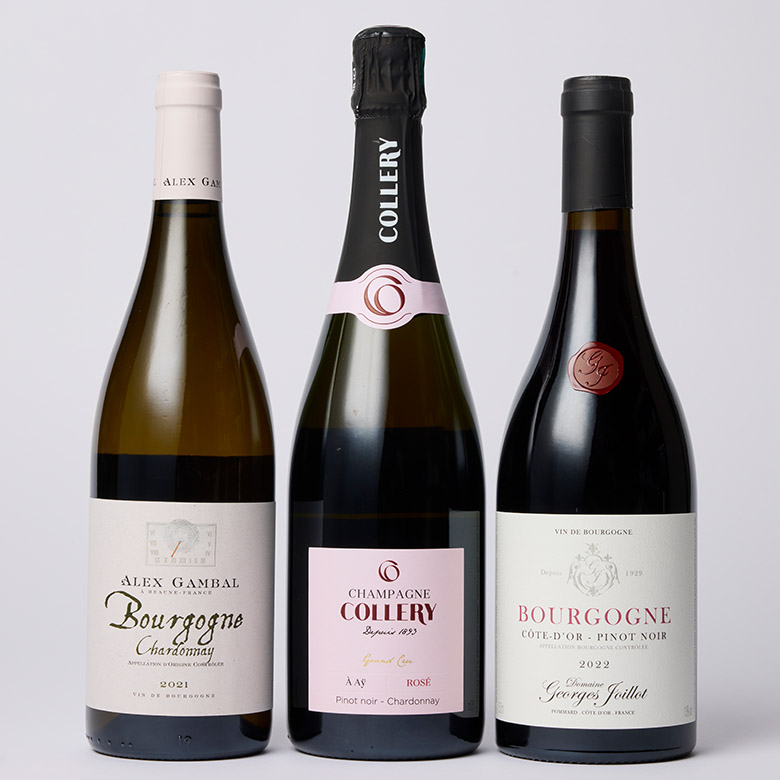 フランスワイン3本セット＜シャンパーニュ入＞│DEAN & DELUCA【公式】