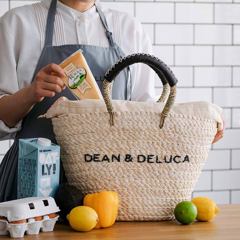 終売＞DEAN＆DELUCA×BEAMS COUTURE 保冷カゴバッグ 大 | DEAN & DELUCA 