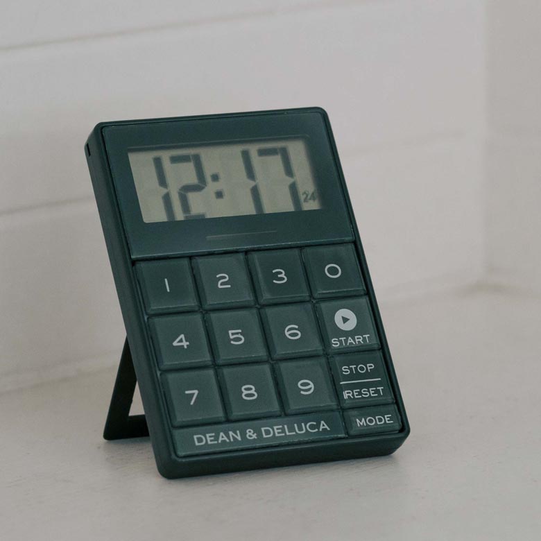 デジタルタイマー チャコールグレー