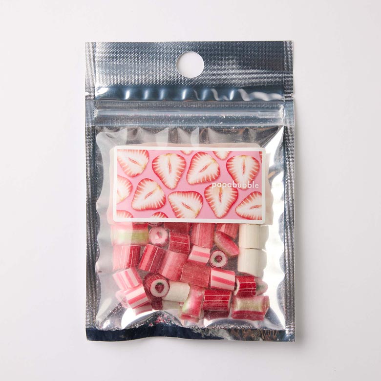 パパブブレ　キャンディバッグ　いちごミックス