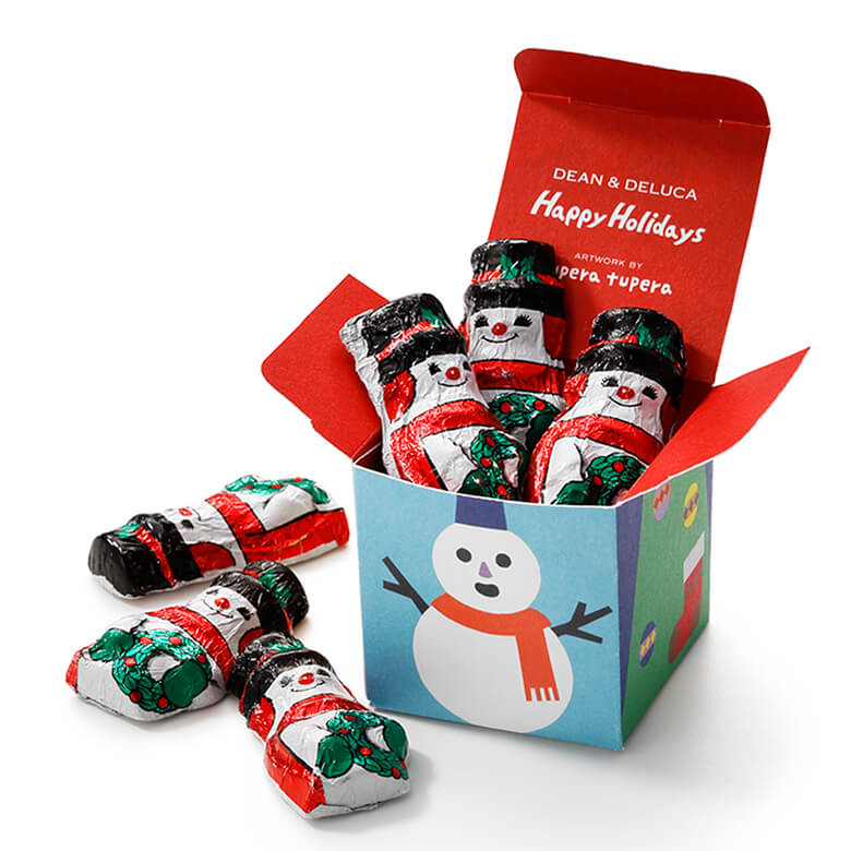 パズルチョコレートボックス　スノーマン