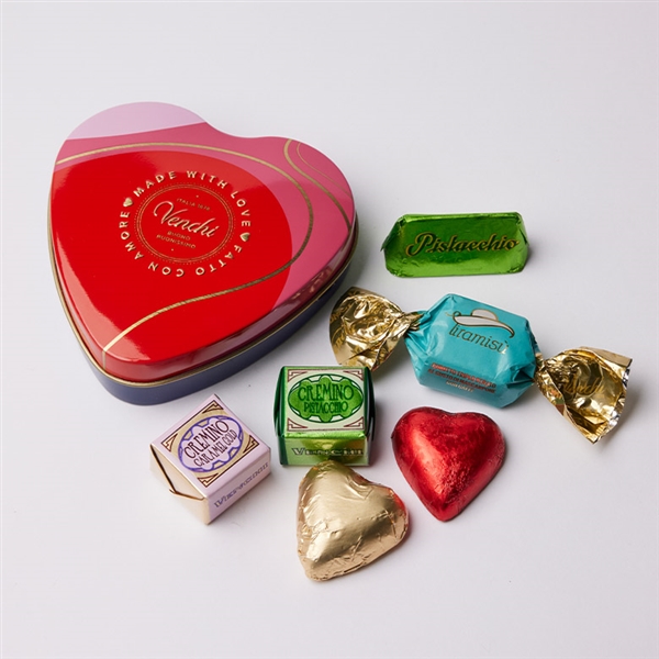 Venchi ハートスモール缶 チョコレート6個入り｜DEAN & DELUCA【公式】