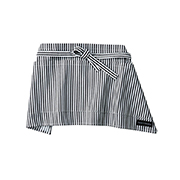 DEAN & DELUCA サロンエプロン ショート ストライプ | DEAN