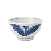 和食器 呉須荒刷毛 深口めん丼 37K349-15 まごころ第37集 和食器 呉須荒刷毛 深口めん丼 37K349-15 まごころ第37集