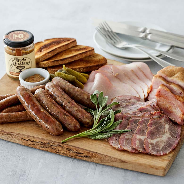 山のハム工房ゴーバル ハムとソーセージのセット【受付終了 / 4月30日(水)発送】＜クール便・産地直送＞