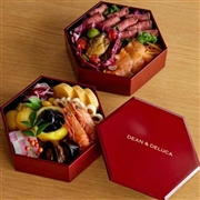 DEAN & DELUCA 六角二段重 銀朱八分ツヤ内黒 | DEAN & DELUCA【公式】