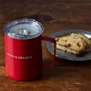 蓋付ステンレスマグ レッド＜季節限定＞
