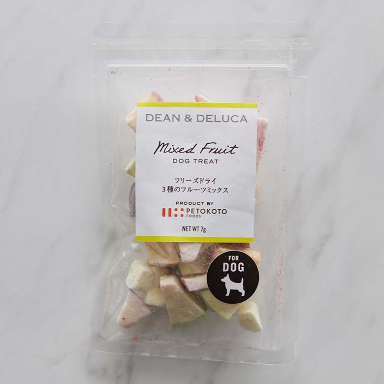 犬用フリーズドライ 3種のフルーツミックス 7g