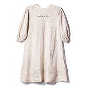 DEAN＆DELUCA×BEAMS COUTURE 割烹着ドレス ベージュ | DEAN