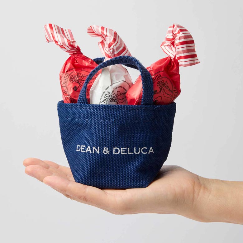 ＜完売＞ホリデーミニトート×バーチディダマ　ラピスブルー　お菓子3個入り