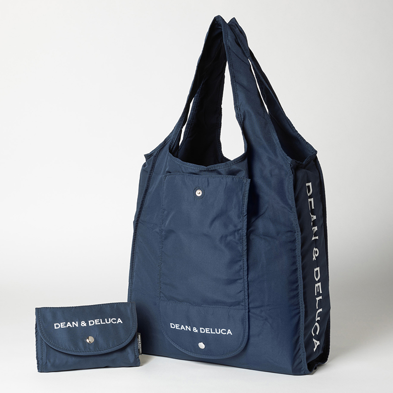 ショッピングバッグ　ネイビー