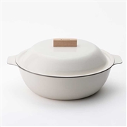 ＜4月22日10時発売＞Snow Peakホーロークッカー1L アイボリー