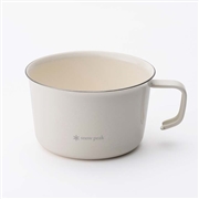 ＜4月22日10時発売＞Snow Peakホーローワイドマグ400 アイボリー