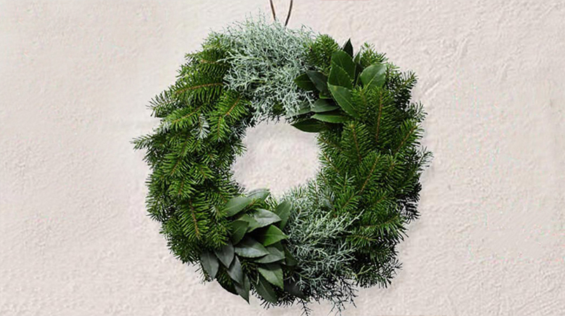 ホリデーリースの予約スタート