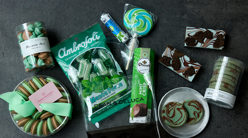 夏のチョコレート＆ミント