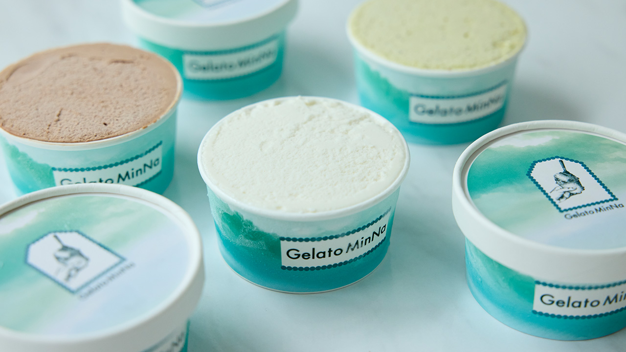 Gelato MinNa のジェラート